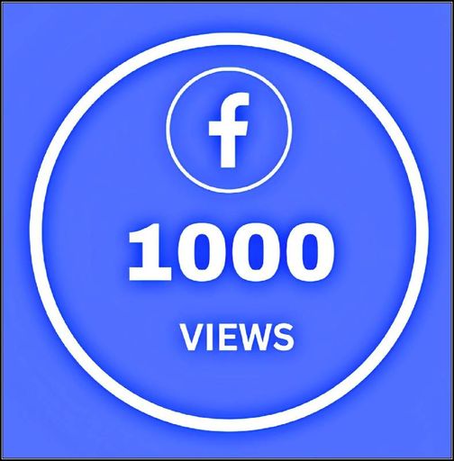 1k Facebook Video/Reels Views 