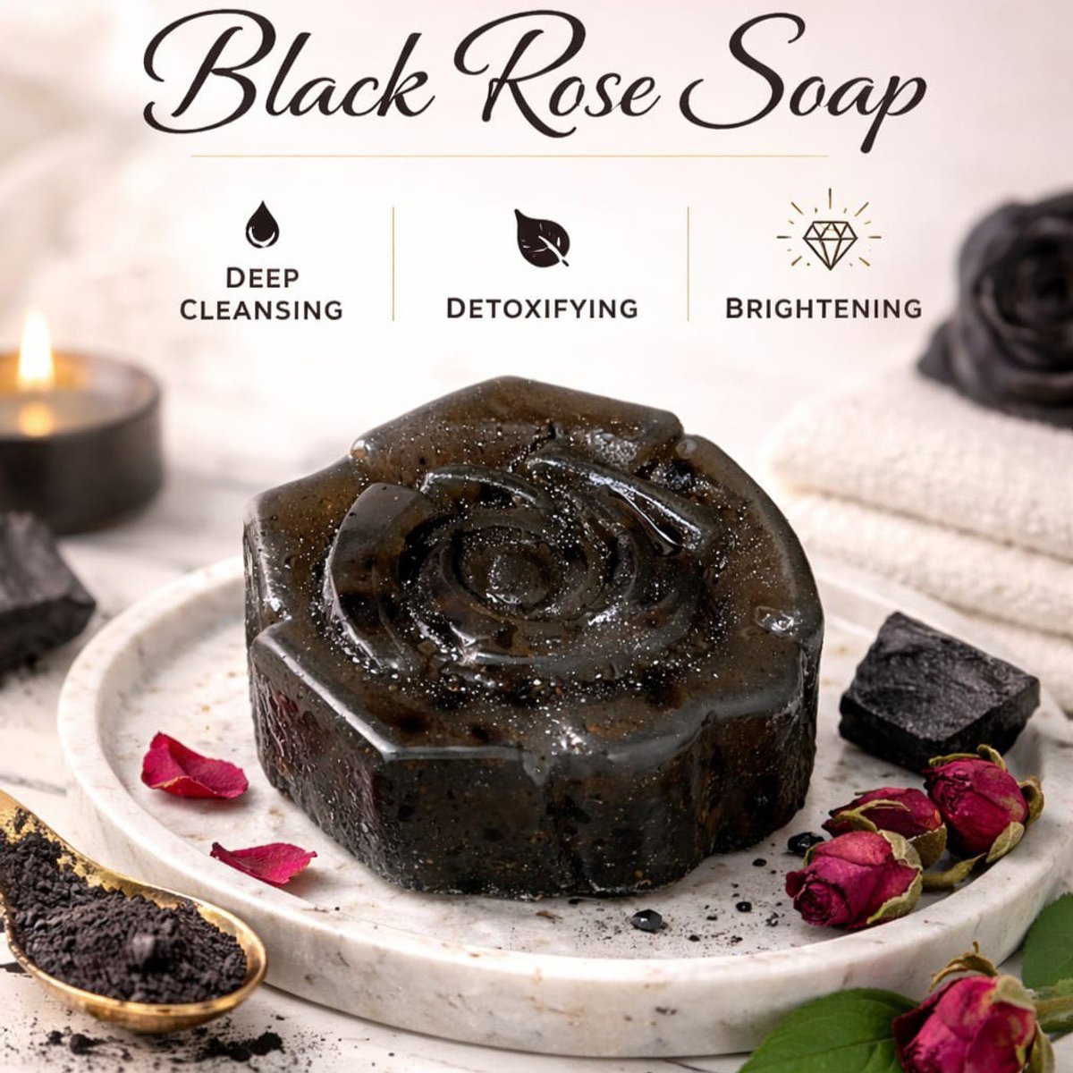 Black Rose soap♠️