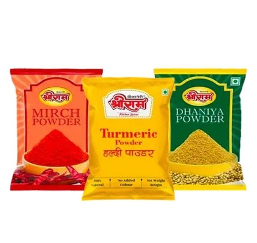 SHREE RAM SPICES  COMBO-( CHILLI -500 GM ,DHANIYA -500GM, TURMERIC -500GM)