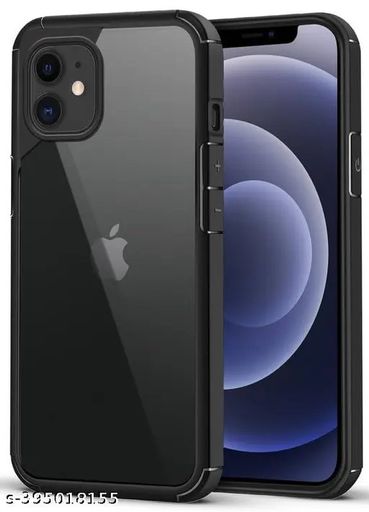Black Border Transparent Case for iphone 11