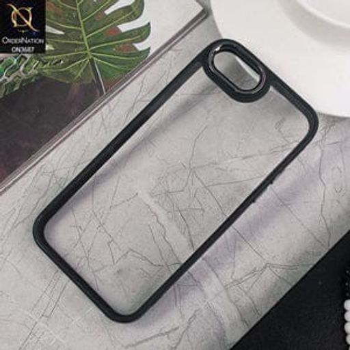 Black Border Transparent Case for iphone 6s