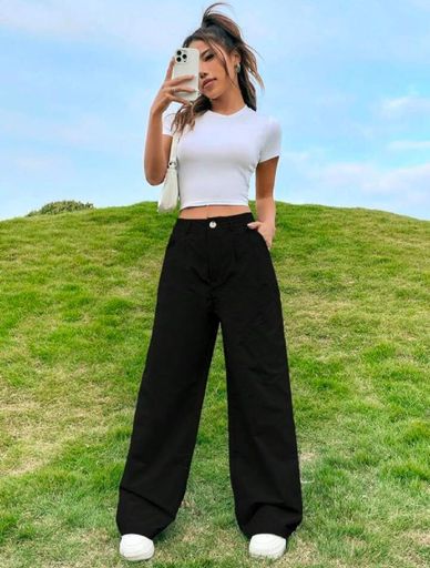 High Waist Wide Leg Denim | Code 1230
