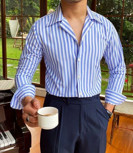 Men's exclusive cotton shirt | Code A1009 bff