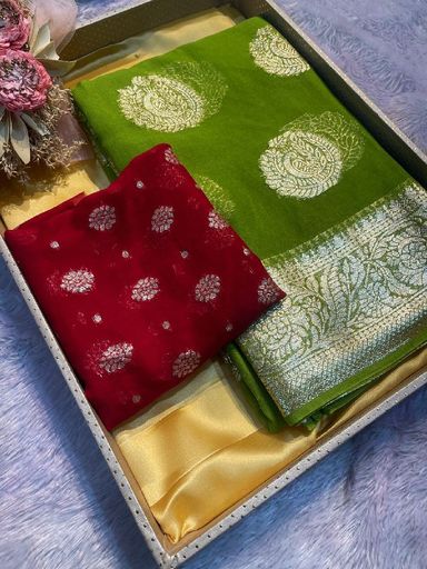 viscose georgette saree | Code C634 rdd