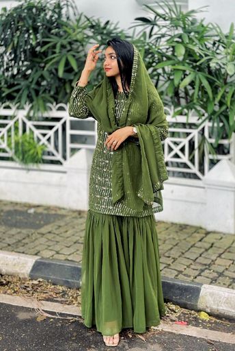 Party wear SHARARA | Code C681