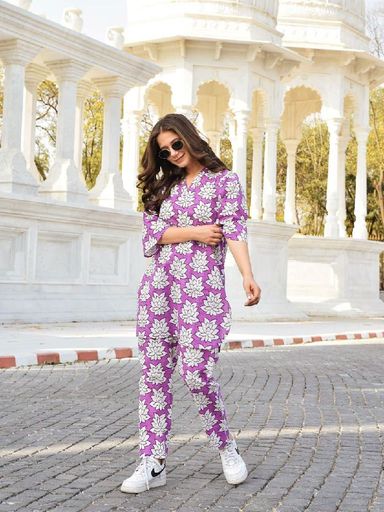 Kurta pant sets with beautiful V neck | Code C729 jkw