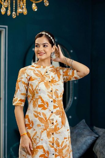 Premium Floral fine kurti set | code C734 jkw