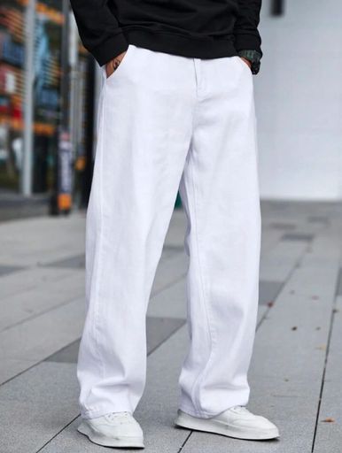 White Baggy Denim | Code C811 ka
