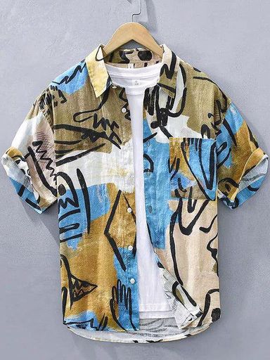 Premium cotton digital print shirts | Code D201 bff
