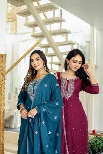 kurti 3pcs set | Code K141 ryy