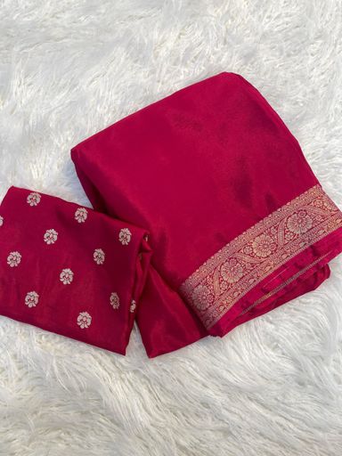 Pure viscose Chinnon saree | Code AS250 ktt
