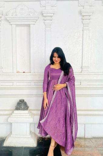 PREMIUM DESIGNER  ANARKALI GOWN | Code DK155 srr