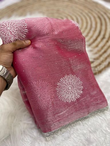 Burberry Chiffon saree | Code AS301 rdd