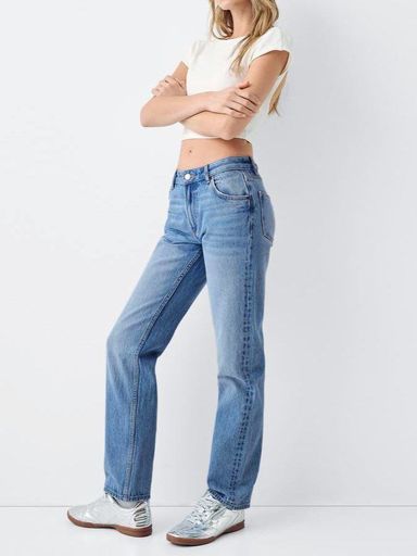 High Rise Stright Leg Denim | Code AK108
