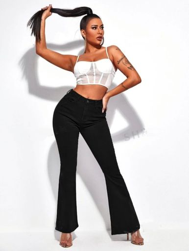 High Waist Boot Cut Denim | Code AK114