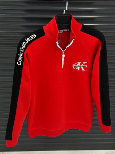COTTON FLEECE HALF ZIPPER | Code H105 idd