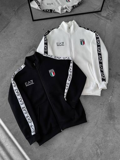 COTTON FLEECE HALF ZIPPER | Code H107 idd