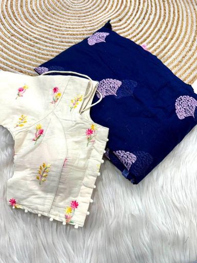 Soft Chanderi Cotton Silk Saree | Code AS350 ktt