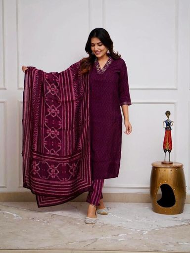 Special cotton kurti set | Code K218 jkw2