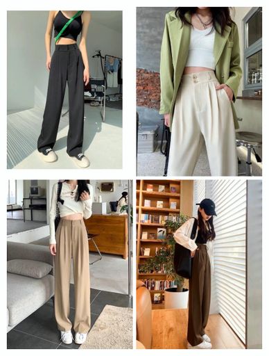 Unisex Korean wide leg Pants | Code AK122
