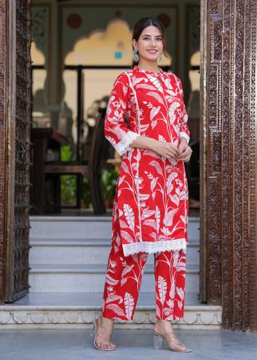 elegant flower print coord set | Code KD103 stt