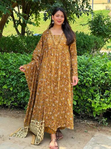 anarkali kurta set | Code K261 stt