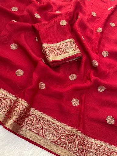 Trending party wear Pure soft self Viscose Crepe silk saree | Code AS414 rdd