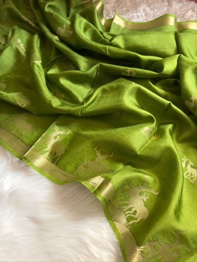 Trending Pure soft Viscose Khadi silk saree | Code AS427 tkk