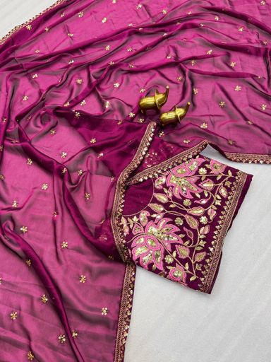 Soft Pure Blooming  Rangoli silk designer saree | Code AS430 tkk