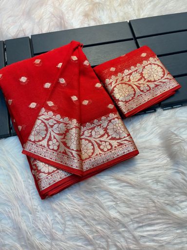 Viscose Georgette Saree | Code AS428 rdd