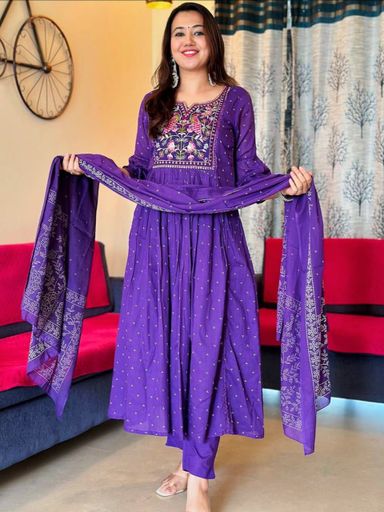 Beautiful anarkali kurta set | Code K294 stt