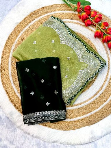 Beautiful Heavy sitara saree | Code AS445 rdd