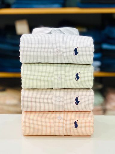 RL Polo brand 4 Check Shirts combo | Code CM115 sgg