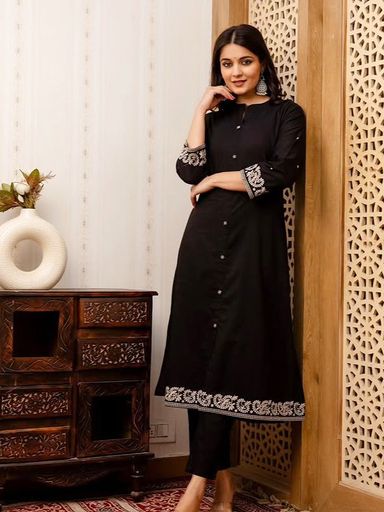 Designer A-line top pant set | Code K310 stt