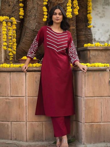Trending Cotton kurti set | Code KD120 stt