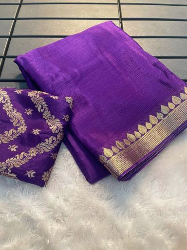 Beautiful pure Chinon chiffon saree | Code AS483 rdd