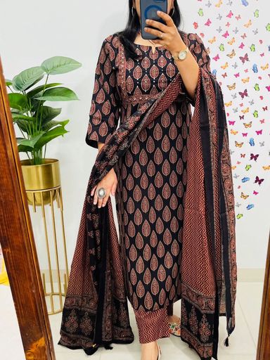 Designer Azrak Cotton Suit | Code K321 stt