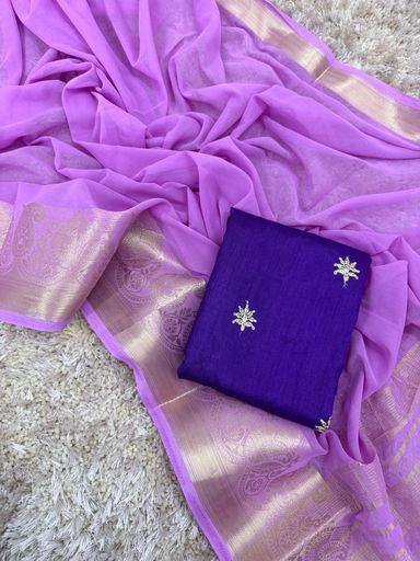 pure georgette saree | Code AS491 tkk