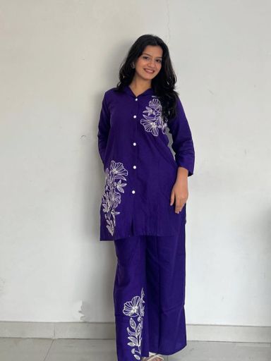 Beautiful pure cotton Cord Set | Code KD143 stt