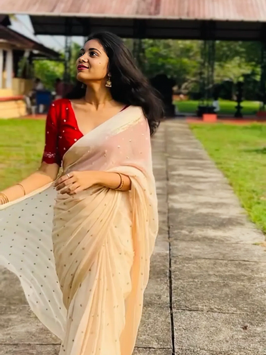 Trending Satin Sequence Georgette saree | Code AS494 tkk