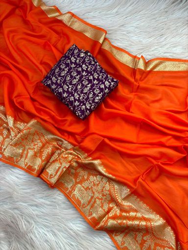 Trending Pure pichwai silk saree | Code AS496 tk