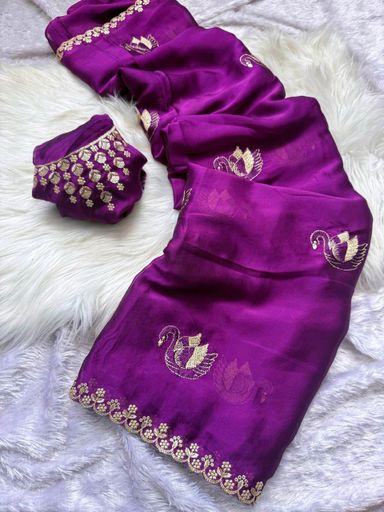 Pure soft Rangoli saree | Code AS511 pjj