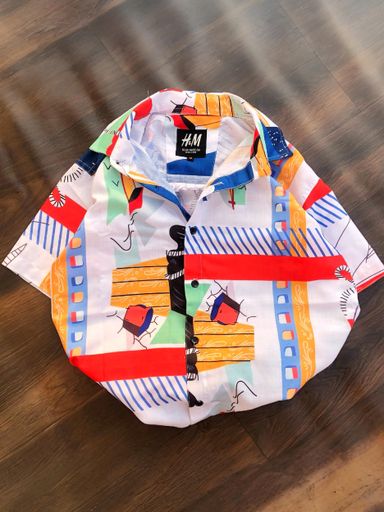 H&M HALF SLEVE DROP SHOULDER SHIRTS | Code DS144 dkk