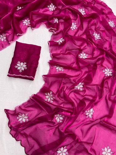 Jimmy Choo Handworks Butta Saree | Code AS531 pj