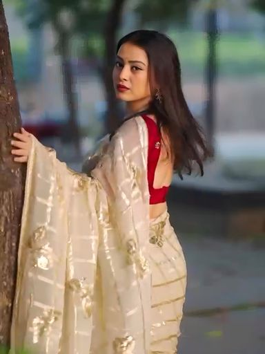 Beautiful party wear edition saree | Code AS535 tk