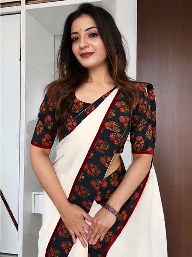 Plain linen onam special | Code TS131 GH