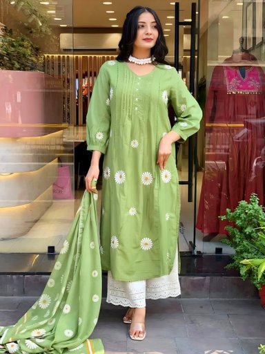 Beautiful pure cotton printex kurti set | Code K391 ST