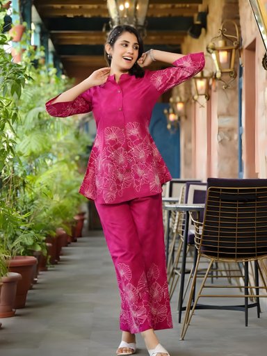 Stylish & Comfort pure cotton COORD set | Code KD207 RY