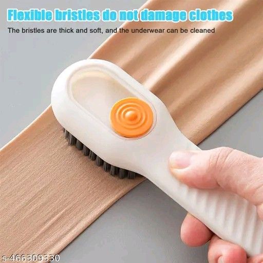 Multifunctional Liquid Shoes Cleaning Brush with Soap Dispenser 