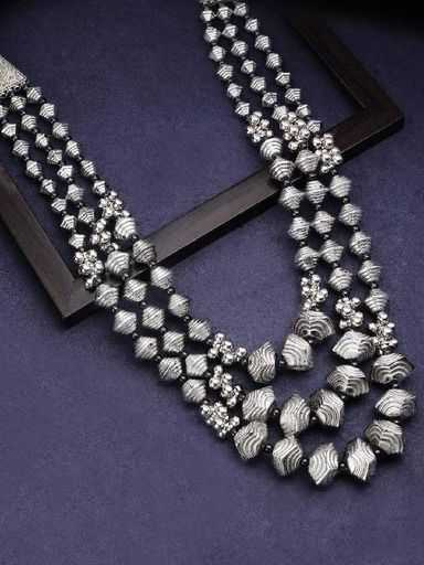 Silver Plated Handcrafted Necklace